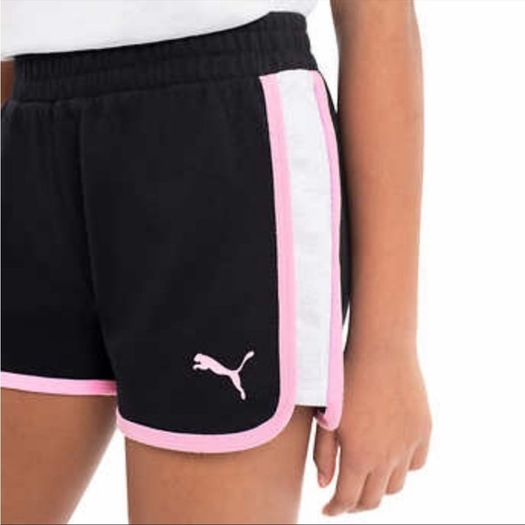 2pack Puma Shorts Girl Size S (7-8) New With Tag - Picture 3 of 7